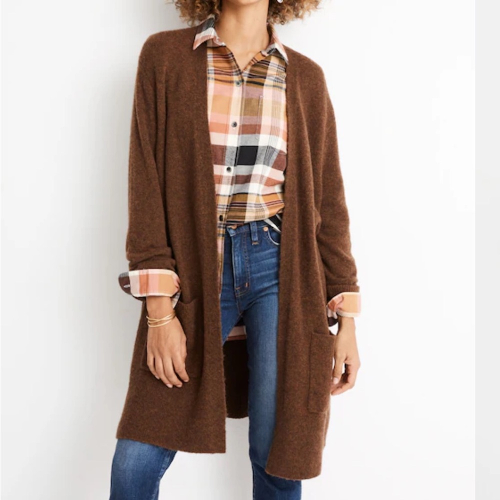 Madewell Kent Cardigan Sweater in Coziest Yarn